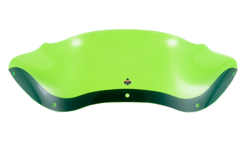 Klock Werks - Klock Werks Kolor Flare Windshield - 8in. - Green Ice - KWW-01-0626