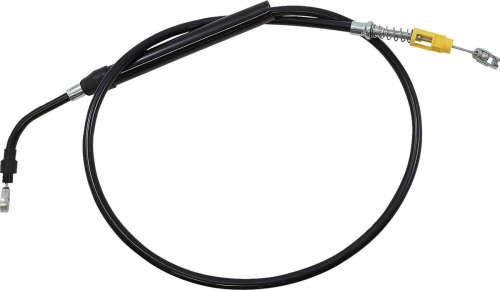 LA Choppers - LA Choppers Black Vinyl/Stainless Clutch Cable - LA-8058C08B