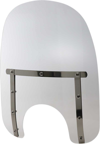 Memphis Shades - Memphis Shades Replacement Plastic for Slim Windshield (7in.Cutout) - 17in. - Clear - MEP4210