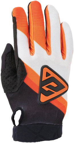 Answer - Answer Peak Flo Gloves - 442801 - Black/Hyper Orange/White - Small