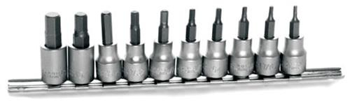 Performance Tools - Performance Tools 10 Piece Sae Hex Bit Socket Set - W1387