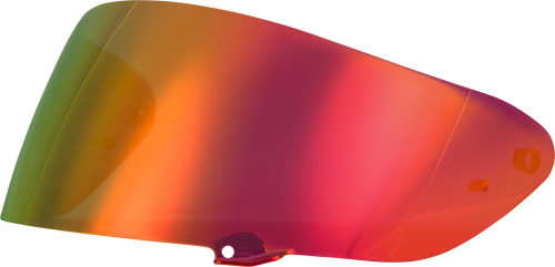 Fly Racing - Fly Racing Face Shield for Sentinel Helmets - Red Mirror - XD-13-RED