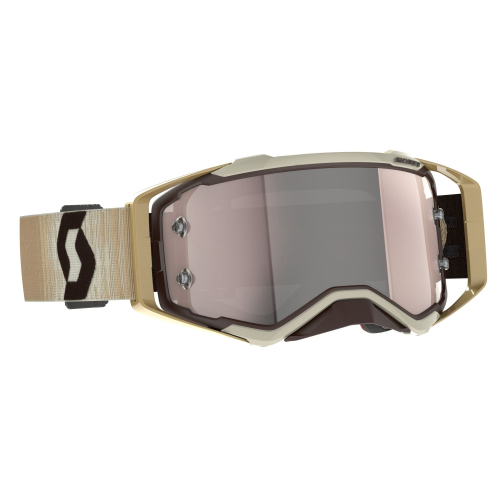 Scott USA - Scott USA Prospect Goggles - 272821-1074269 - Beige/Brown/Silver Chrome Works Lens - OSFM