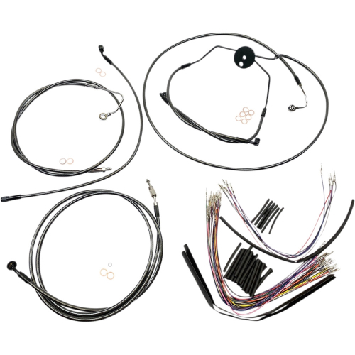 Magnum - Magnum Black Pearl Handlebar Installation Kit for 12-14in. Ape - 487001