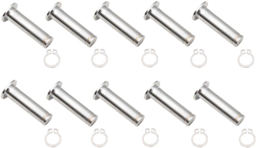 Drag Specialties - Drag Specialties Pivot Pin/Clip Kit - Brake Side - Chrome - 0617-0199