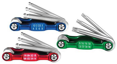 Performance Tools - Performance Tools 3 Piece Aluminum Hex & Star Key Set - W80291