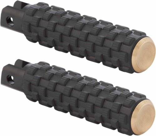 Arlen Ness - Arlen Ness Fusion Footpegs - Air Trax - Brass - I-1309