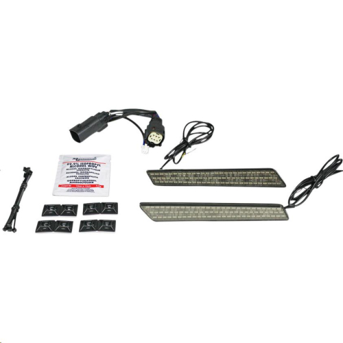 Custom Dynamics - Custom Dynamics Saddlebag Latch Lights - Smoke Lens - CD-LATCH-SS6-S
