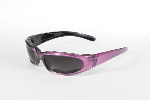 Pacific Coast Sunglasses - Pacific Coast Sunglasses Chix Rally Womens Sunglasses - 43023 - Pearl Purple/Gray Lens