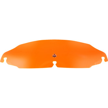Klock Werks - Klock Werks Kolor Flare Windshield - 3.5in. - Orange Ice - KWW-01-0653