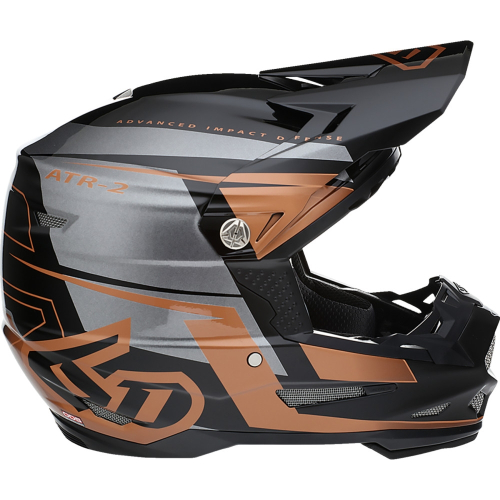 6D - 6D ATR-2 Mach Helmet - 12-3304 - Bronze/Gray/Black - X-Small