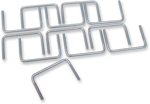 Moose Utility - Moose Utility Square U-Bolt - 5/16in. x 2-1/4in. x 4-1/4in. - BB16PF