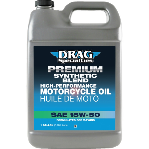Drag Specialties - Drag Specialties 4-Stroke Oil - 15W50 - 3601-0872