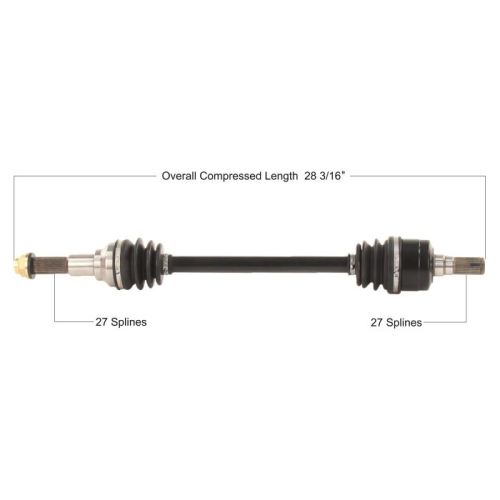 TYTANEUM - TYTANEUM OE Style CV Axle - YAM-7039