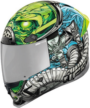 Icon - Icon Airframe Pro Outbreak Helmet - 0101-14944 - Blue - X-Small