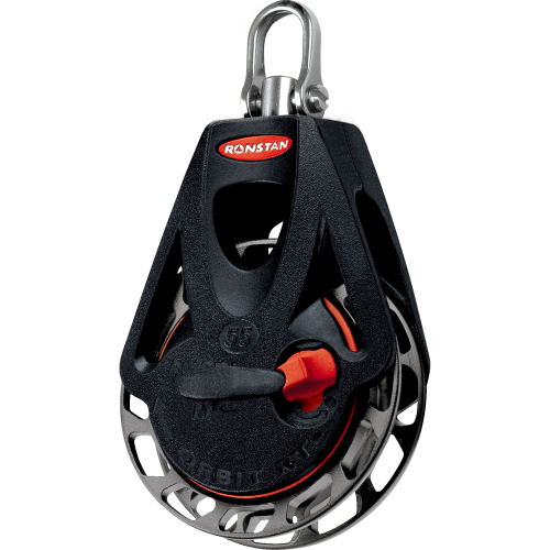 Ronstan - Ronstan Series 55 Ratchet Orbit Block - Single - Swivel Head - Auto & Manual