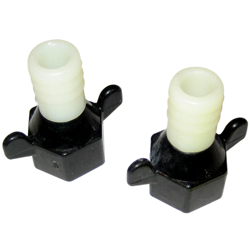 Shurflo by Pentair - Shurflo by Pentair Straight Fitting Wingnut Swivel - 1/2"-14NPT(F) x 5/8"Barb
