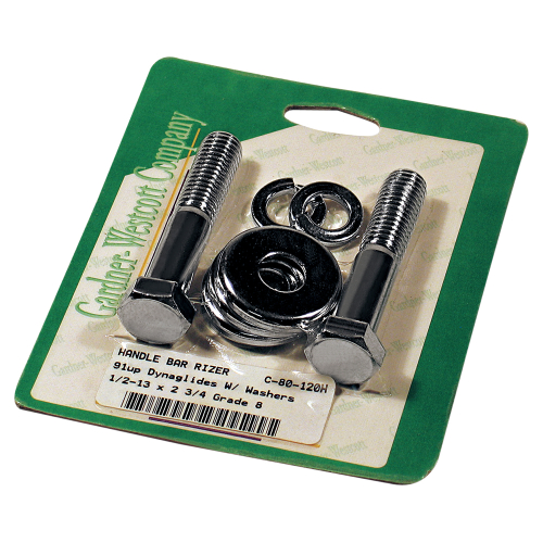 Gardner-Westcott - Gardner-Westcott Chrome Riser Mounting Bolt Set - C-80-120H