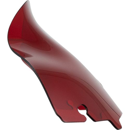 Klock Werks - Klock Werks Kolor Flare Windshield - 6.5in. - Red - KWW-01-0684