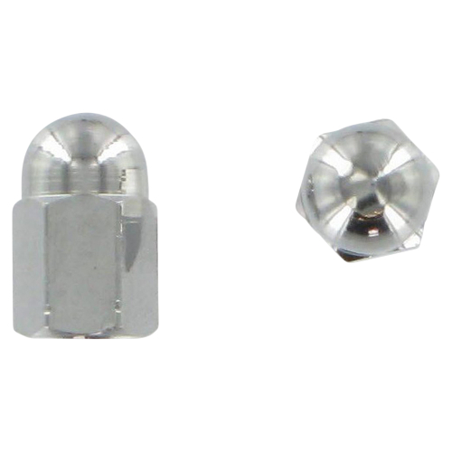 Barnett - Barnett Valve Stem Caps - Chrome - 704-80-62004