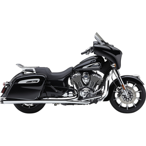 Cobra - Cobra Dual Cut Slip-On Muffler - Chrome - 5206