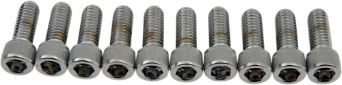 Drag Specialties - Drag Specialties Coarse-Thread Socket-Head Bolts - 3/8in.-16 x 1in. - MPB238