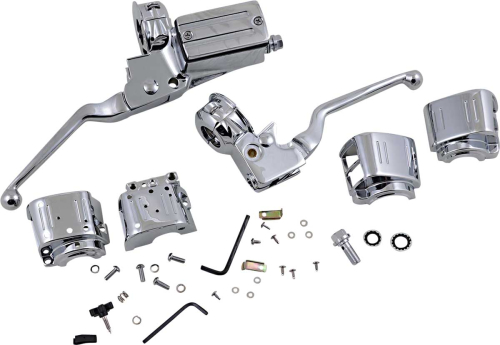 Drag Specialties - Drag Specialties Handlebar Control Complete Kit without Switches - 07-540NU