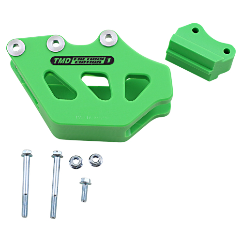 T.M. Designworks - T.M. Designworks Factory Edition 1 Rear Chain Guide - Green - RCG-KX2-GR