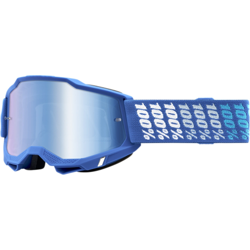 100% - 100% Accuri 2 Yarger Goggles - 50221-250-01 - Yarger/Light Blue/White / Blue Mirror Lens - OSFM