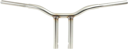 LA Choppers - LA Choppers 1-1/4in. Straight Risers for Welded Kage Fighter T-Bars - Stainless Steel - LA-7337-12SS