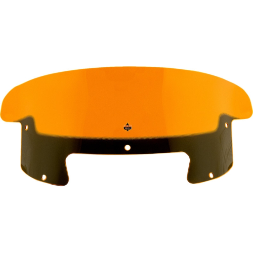 Klock Werks - Klock Werks Kolor Flare Windshield - 8in. - Orange Ice - KWW-04-0619