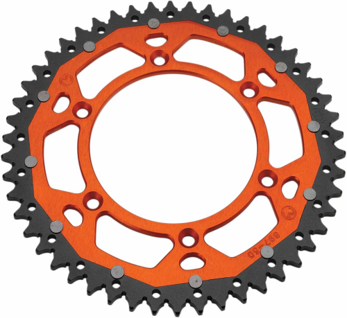 Moose Racing - Moose Racing Dual Rear Sprockets - Orange - 52T - 1210-897-52-14X