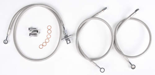 Streamline - Streamline 3-Line Brake Line Kit (+2in.) - Standard - TRX450-F-2