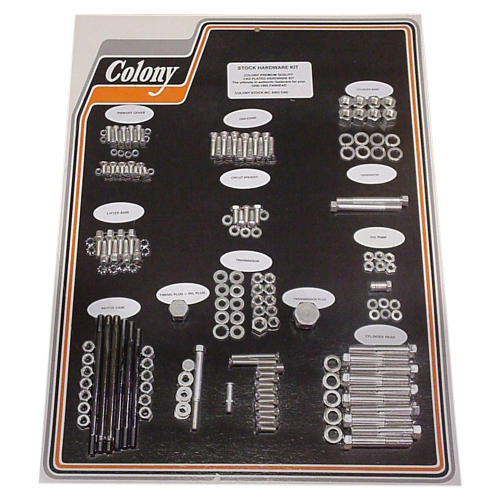 Colony - Colony Complete Stock Hardware Kit - Cadmium - 8303 CAD