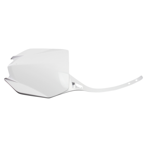 UFO Plastics - UFO Plastics Front Number Plate - White - YA04860-046