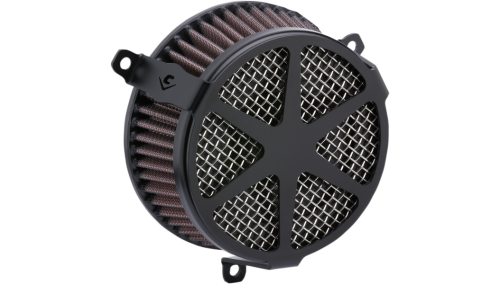 Cobra - Cobra Air Cleaner Kit - Spoke - Black - 606-0104-04B-SB