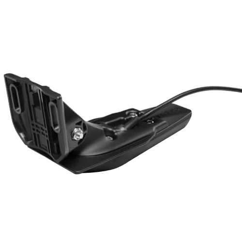 Garmin - Garmin GT20-TM Transom Mount DownVü 500W (CHIRP 455/800kHz) Traditional 500W (77/200 Hz) Transducer w/Temp - 4-Pin