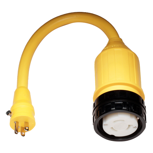 Marinco - Marinco 115A Pigtail Adapter - 50A Female to 15A Male