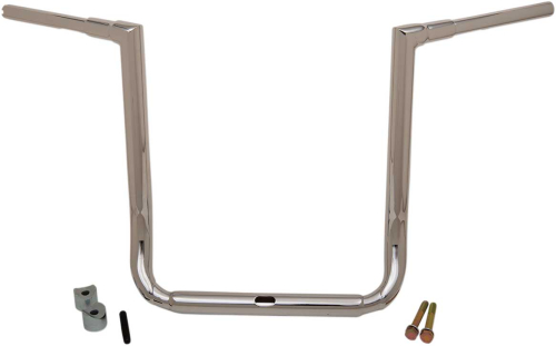 LA Choppers - LA Choppers 1-1/2in. Grande Twin Peaks Touring Handlebars - 18in. Rise - Chrome - LA-7364-18