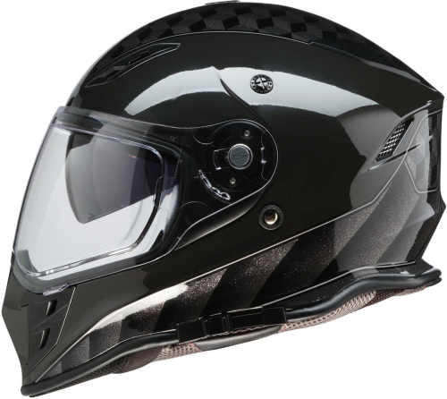 Z1R - Z1R Nemesis Thunderbird Helmet - 0101-17096 - Black/Gray - Small