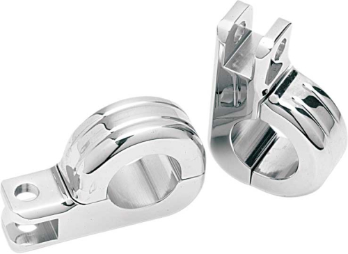 Drag Specialties - Drag Specialties Two Piece Footpeg Clamps - 362124