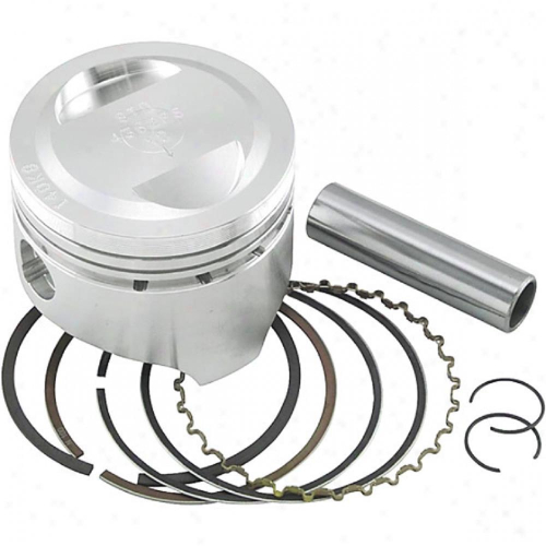 Wiseco - Wiseco Piston Kit - 2.00mm Oversize to 4.00mm Bore, 12.9:1 Compression - 4863M06900
