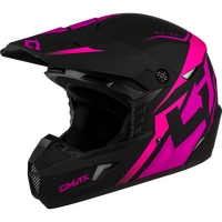 G-Max - G-Max MX-46 Compound Helmet - D3464344 - Matte Black/Pink - Small