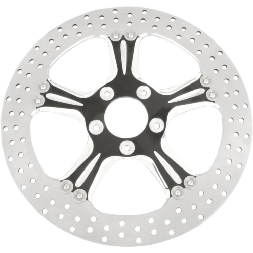 Performance Machine - Performance Machine Wrath 13in. Two-Piece Brake Rotor - Contrast Cut - 0133-3000WRASBM