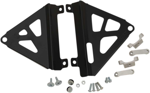 Works Connection - Works Connection Radiator Brace - Black - 18-B709