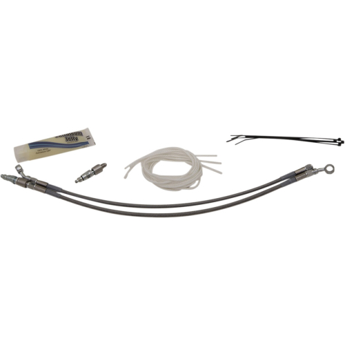 Fat Baggers, Inc. - Fat Baggers, Inc. EZ Install Handlebar Kit - Braided - 109712