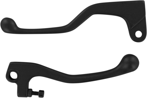 Parts Unlimited - Parts Unlimited Shorty Style Power Brake Lever Set - Black - 53175-ML3-790SH