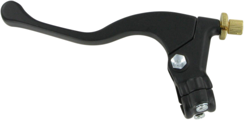 Parts Unlimited - Parts Unlimited Left Hand Shorty Style Power Lever Assembly - Black - 43-1104L
