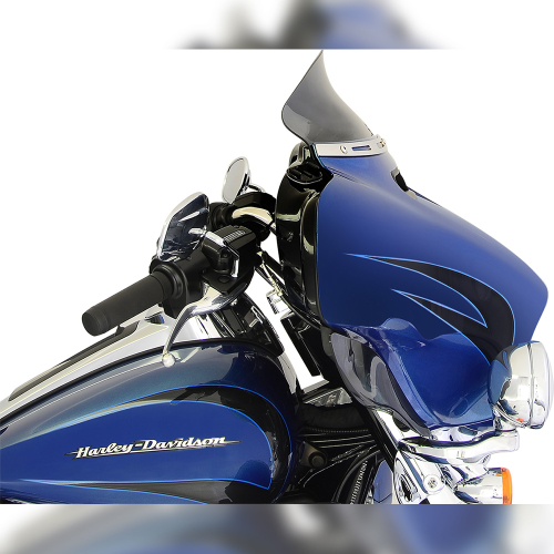 Klock Werks - Klock Werks Flare Windshield - 5in. - Dark Smoke - KWW-01-0389