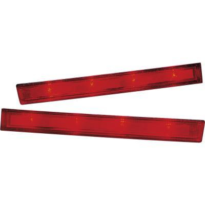 Drag Specialties - Drag Specialties Red Lens Kit for Saddlebag Side Light - 45-8929A-L